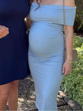 Bianca dress in Light Blue
